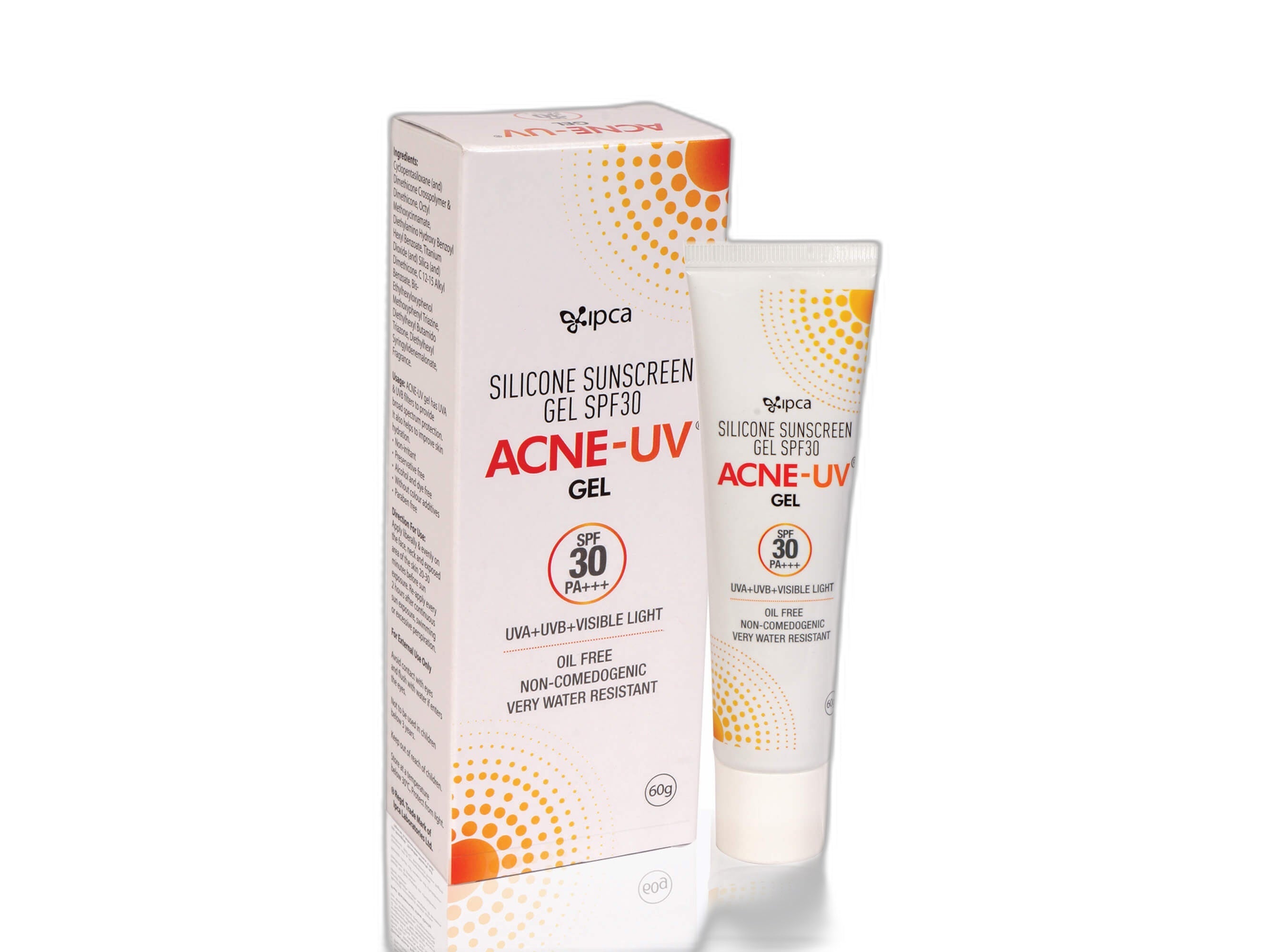 IPCA Acne-UV Silicone Sunscreen Gel SPF 30 PA+++