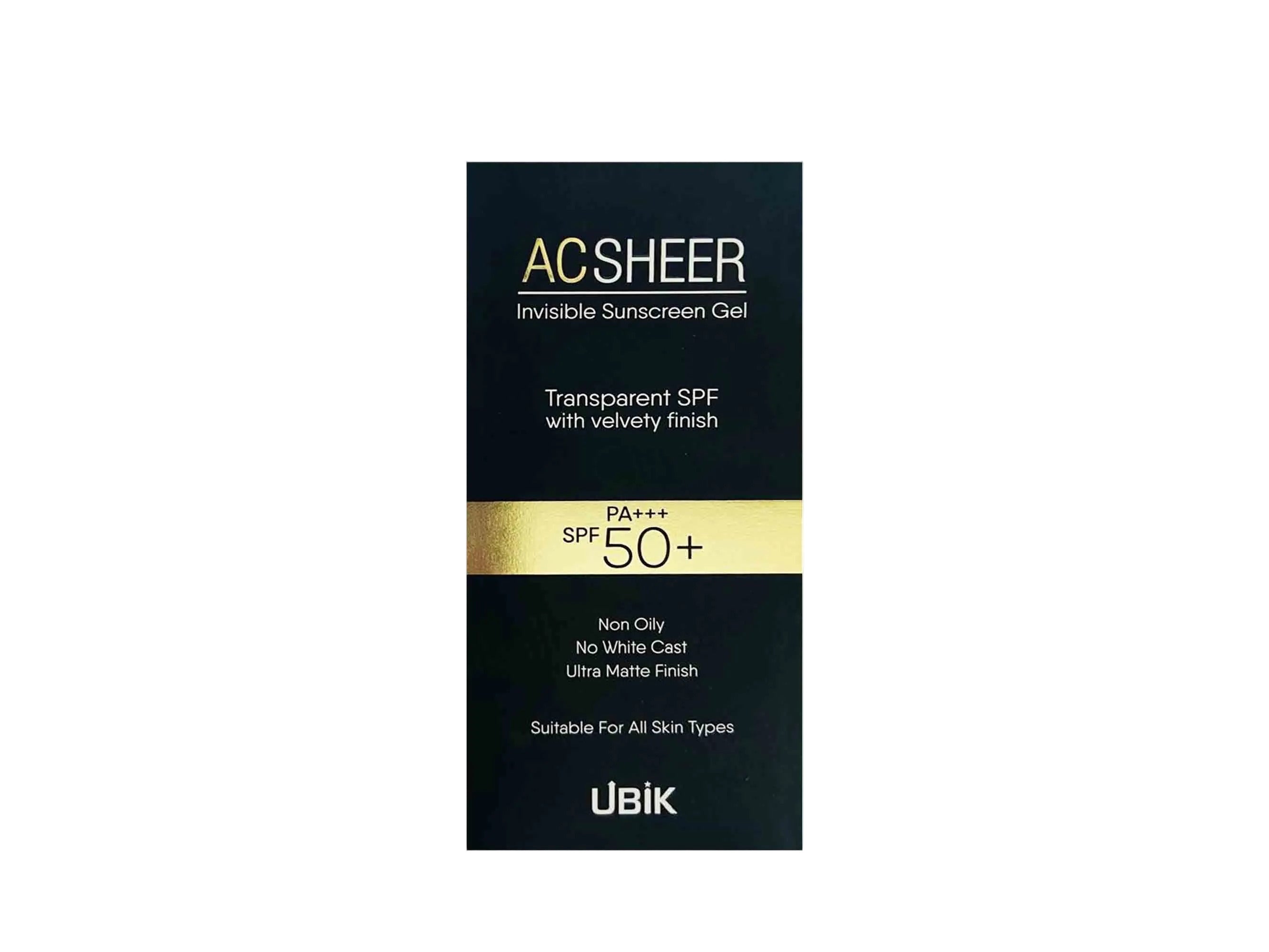 ACSheer Invisible Sunscreen Gel SPF 50+ PA+++