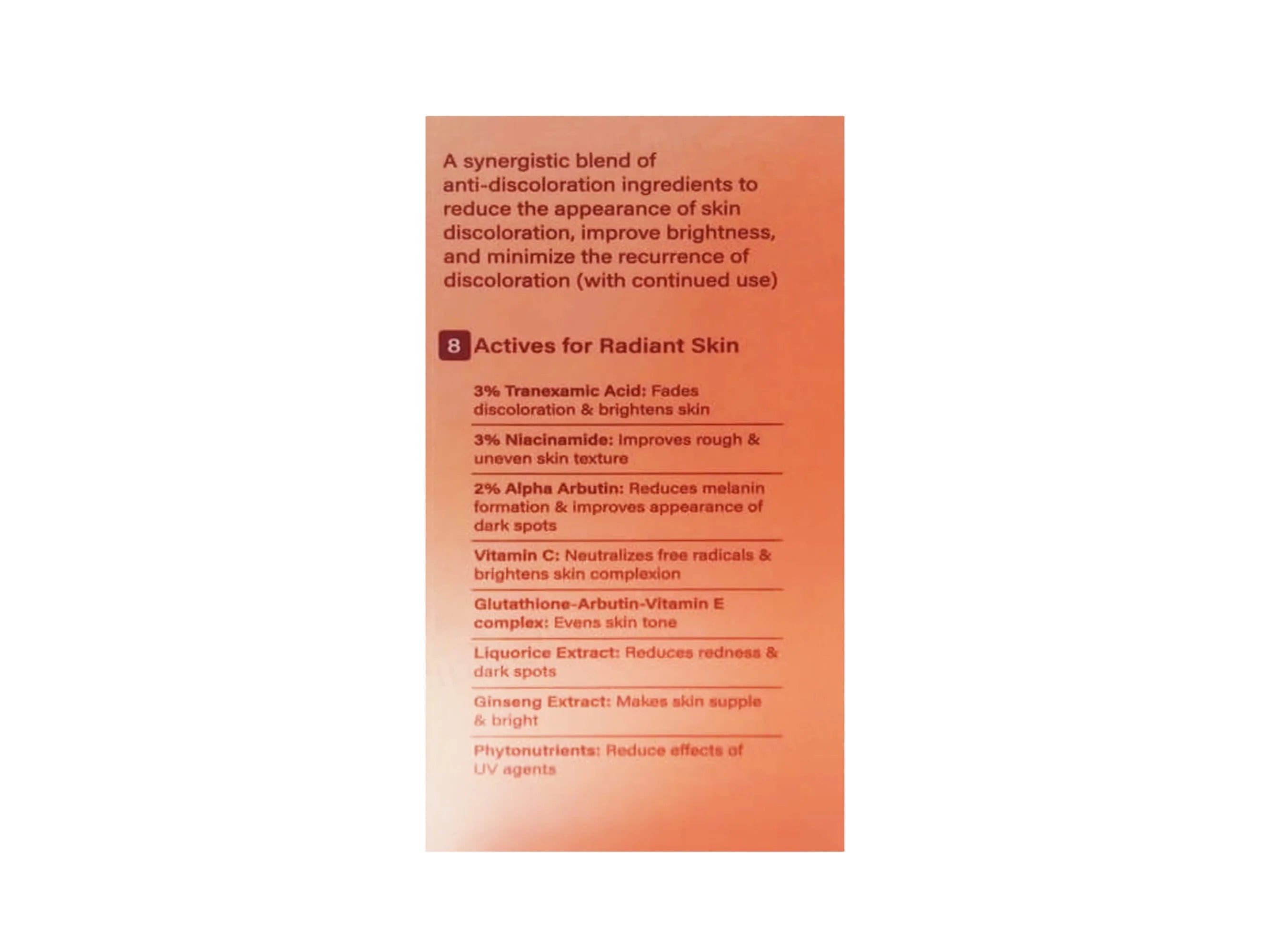 Biluma Radiance Serum