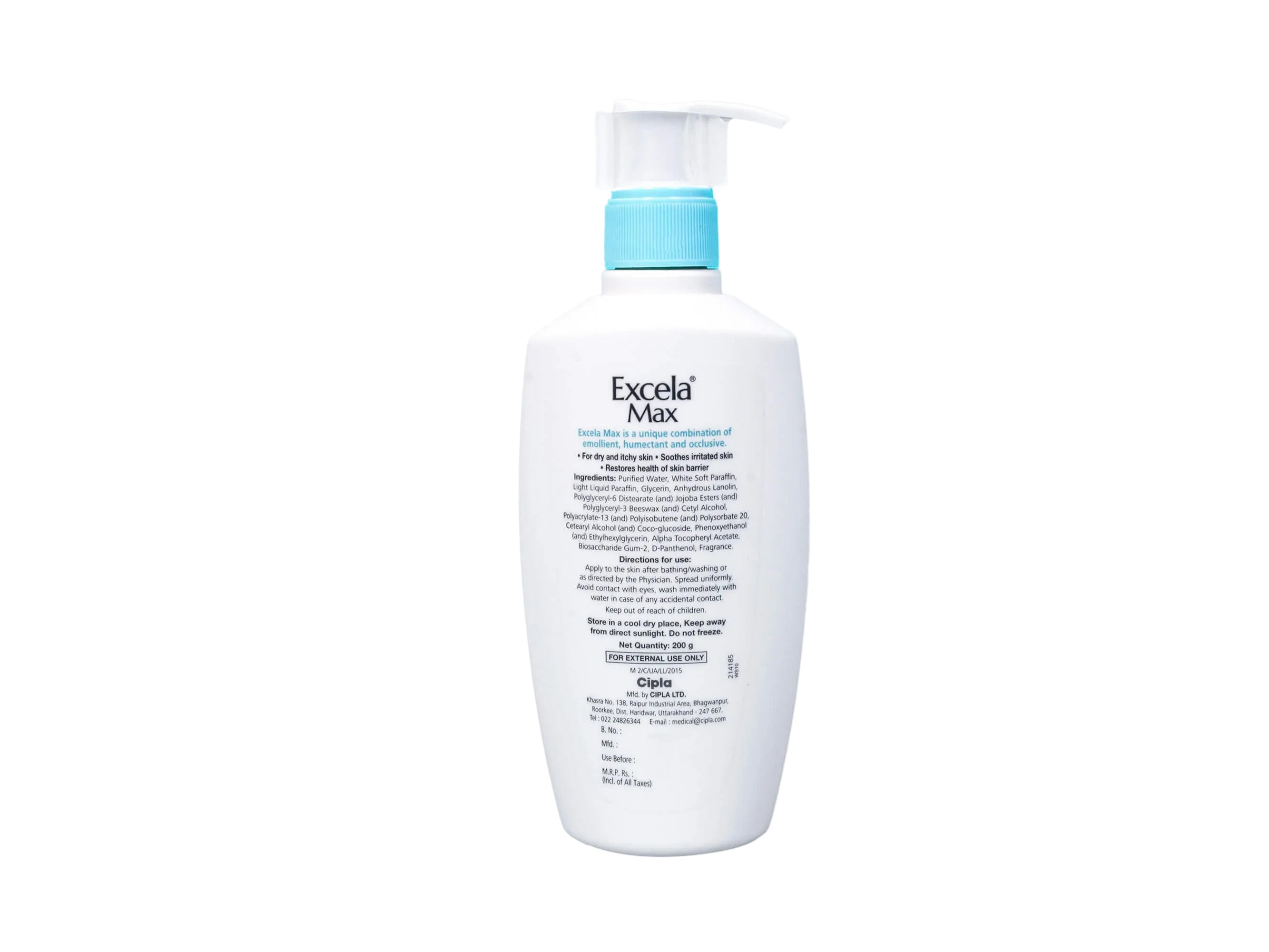 Excela Max Moisturiser For Dry and Itchy Skin