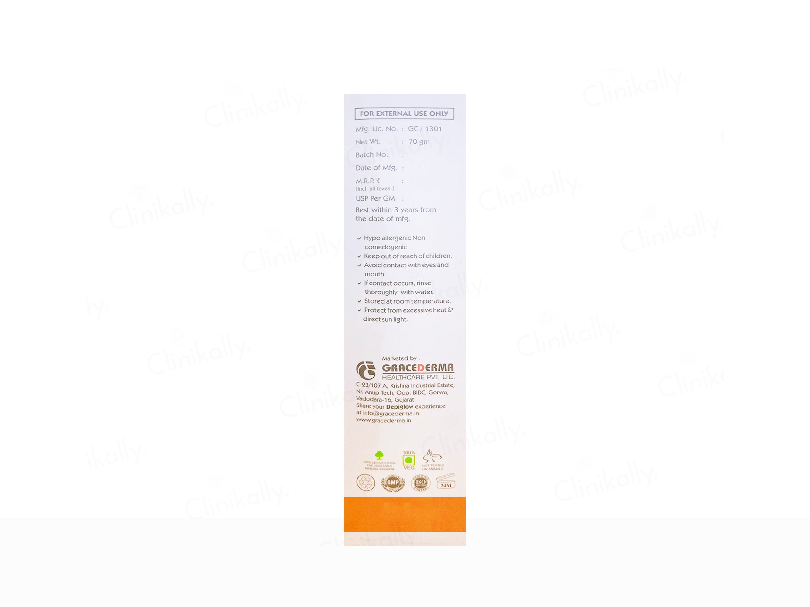 Depiglow Skin Brightening Face Wash