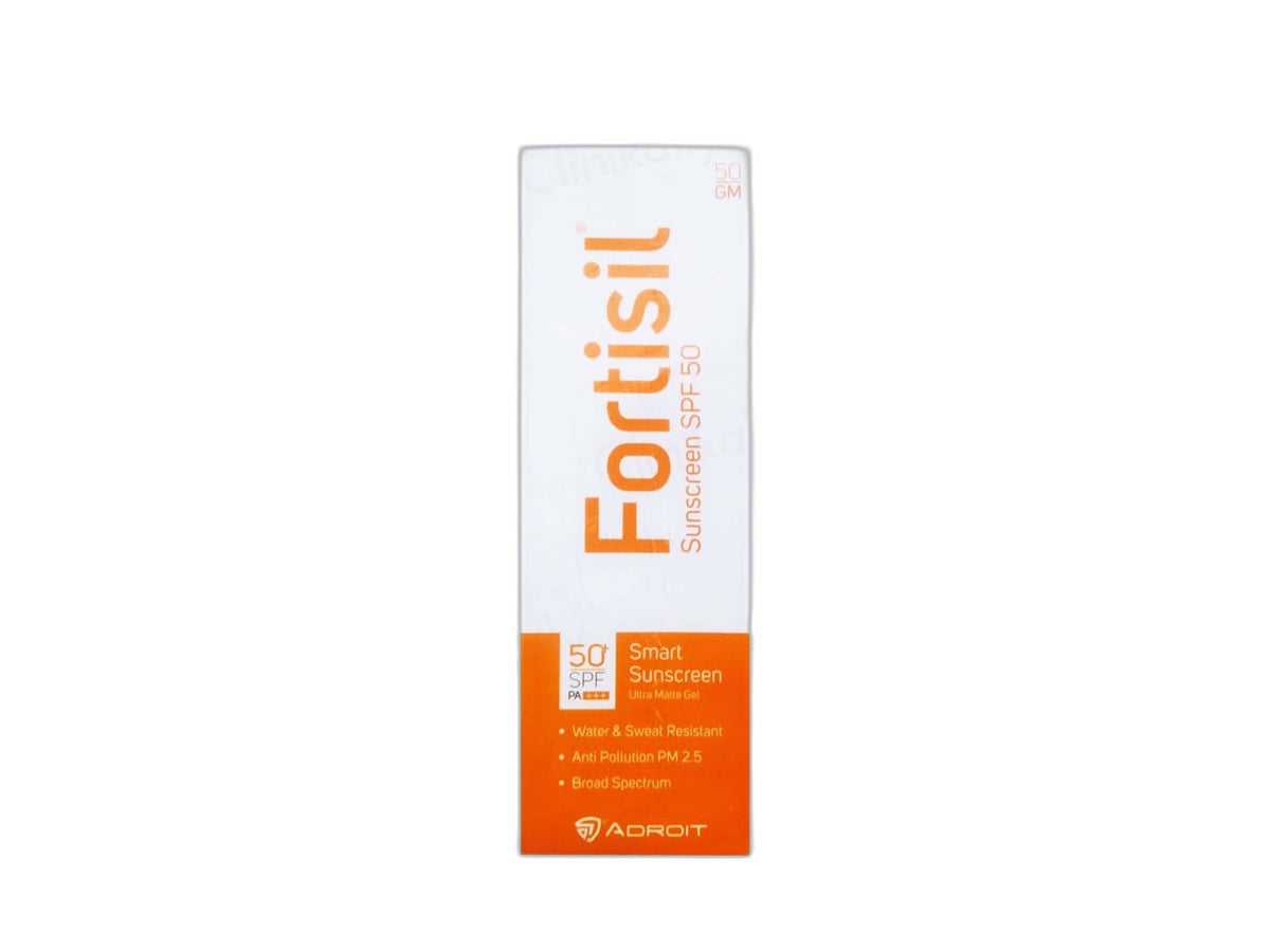 Fortisil Smart Sunscreen Ultra Matte Gel SPF 50 PA+++