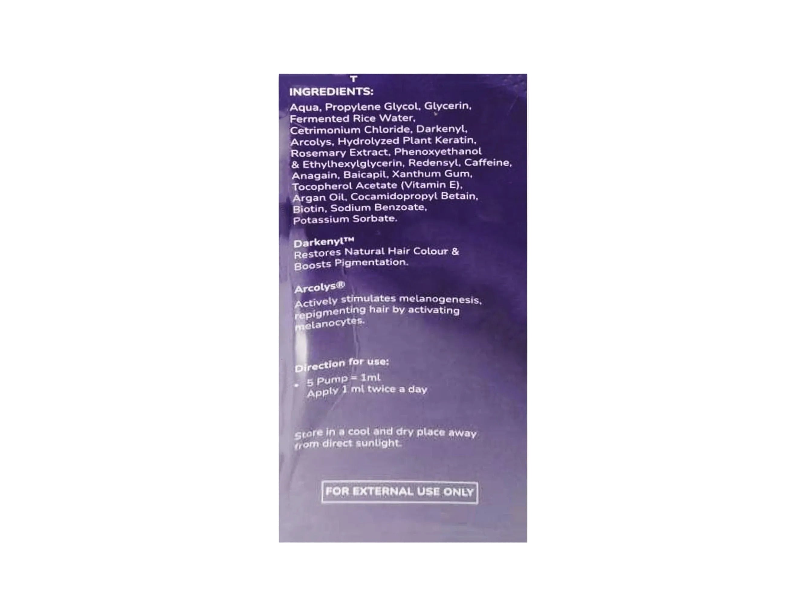 Fullnoir Anti-Grey Hair Serum