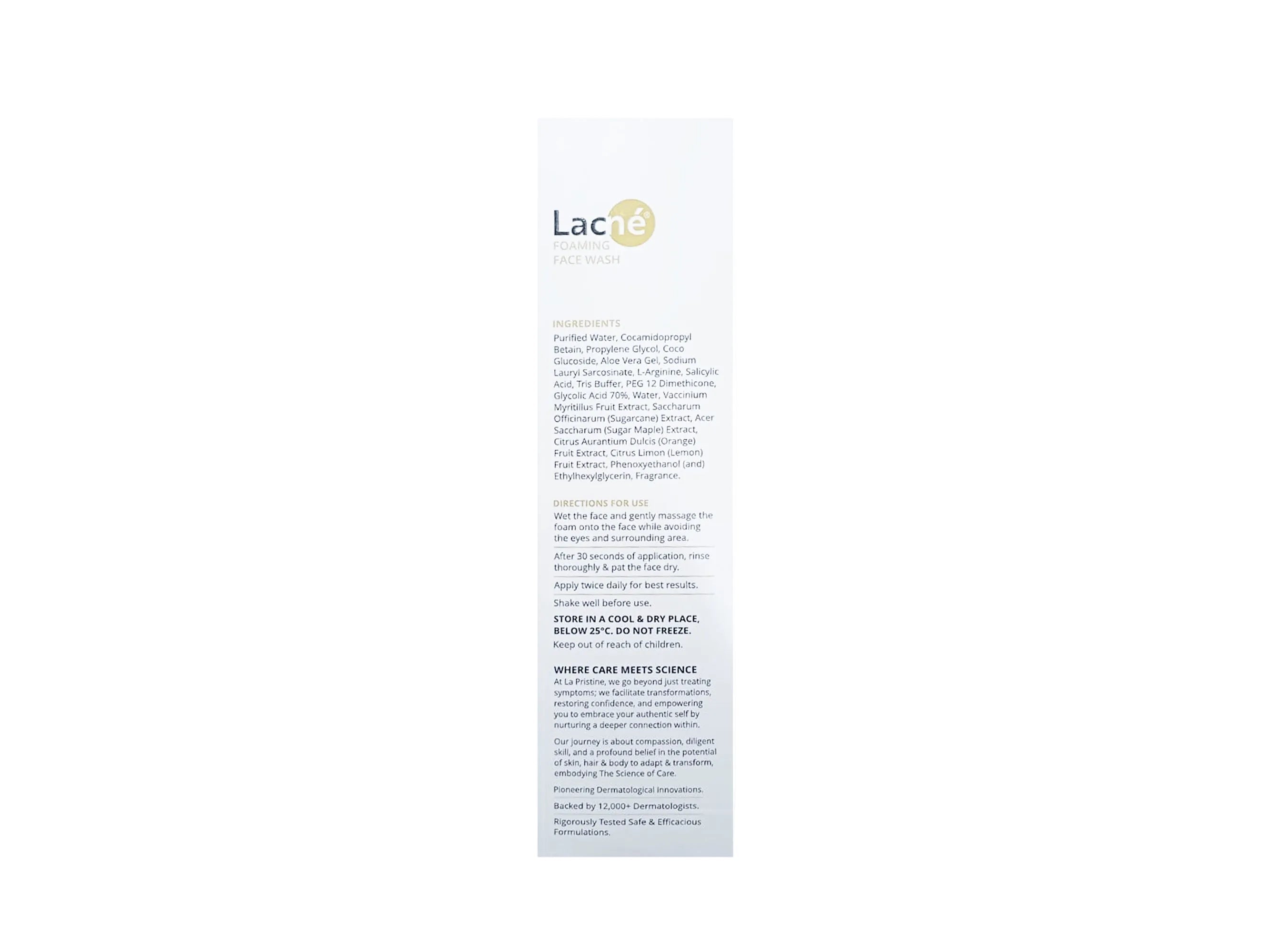 Lacne Foaming Face Wash