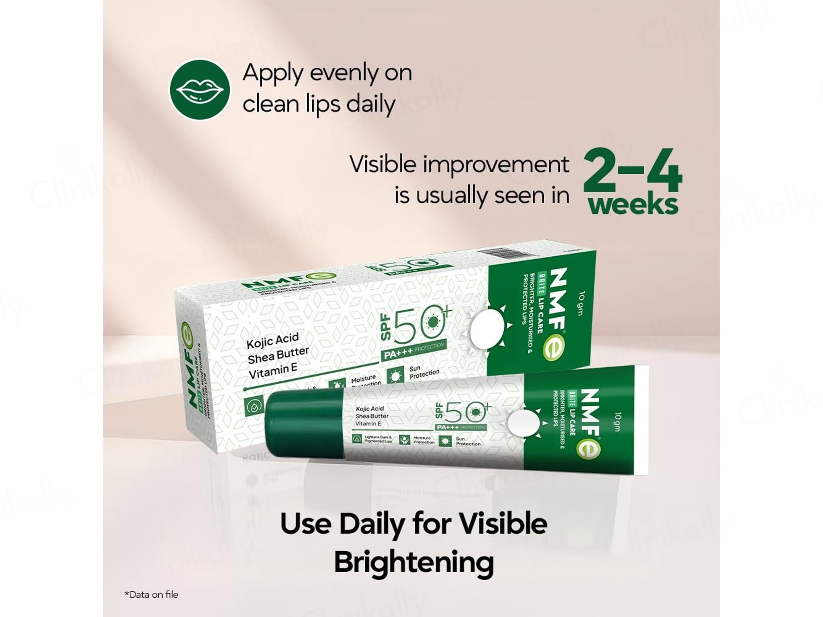 NMFe Brite Lip Care SPF 50+ PA+++