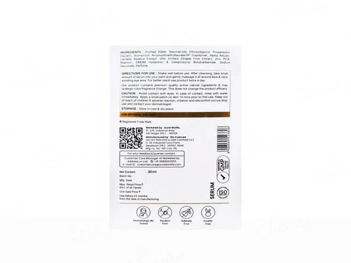 Niafine 10% Niacinamide Serum