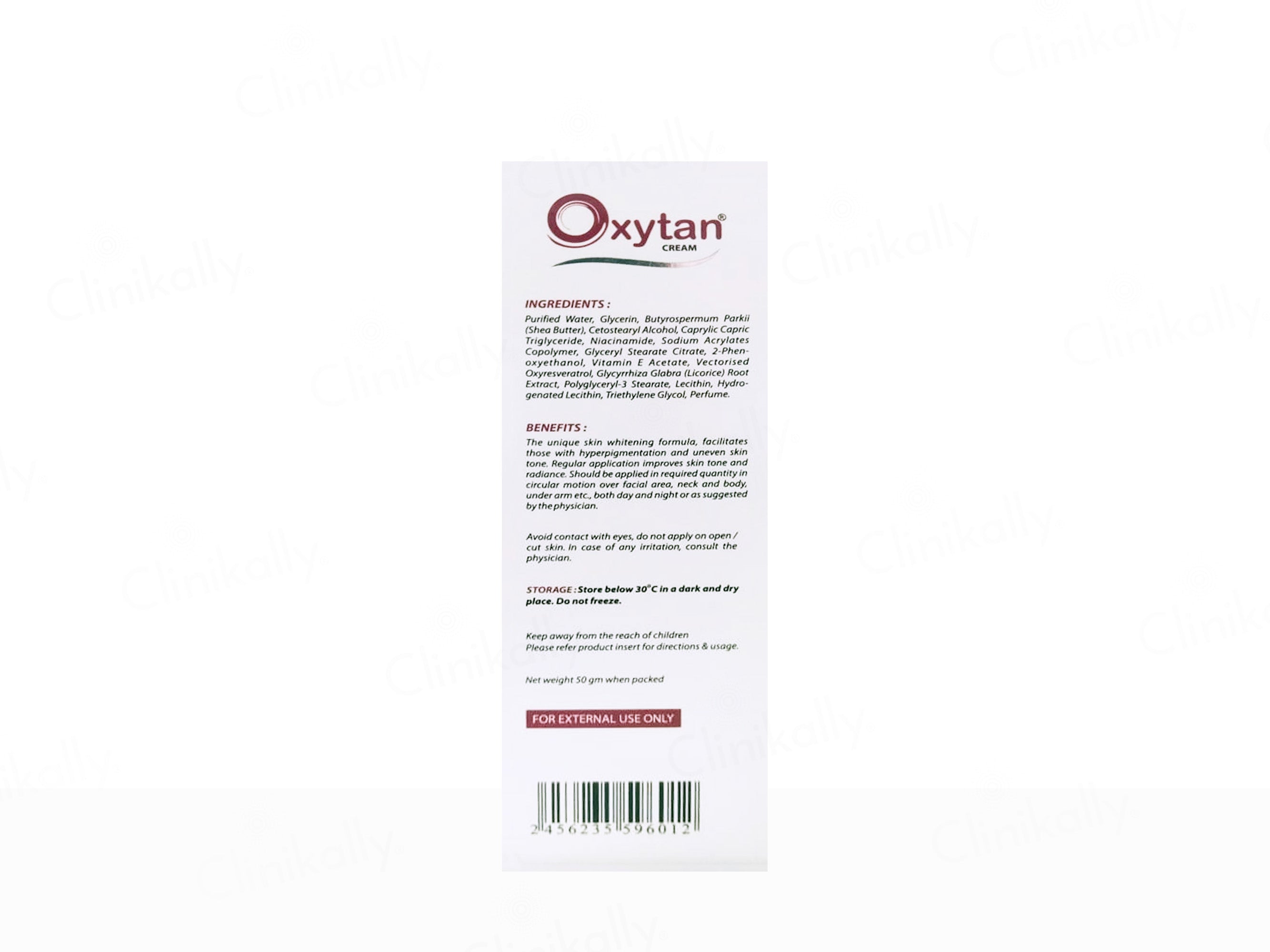 Oxytan Skin Cream