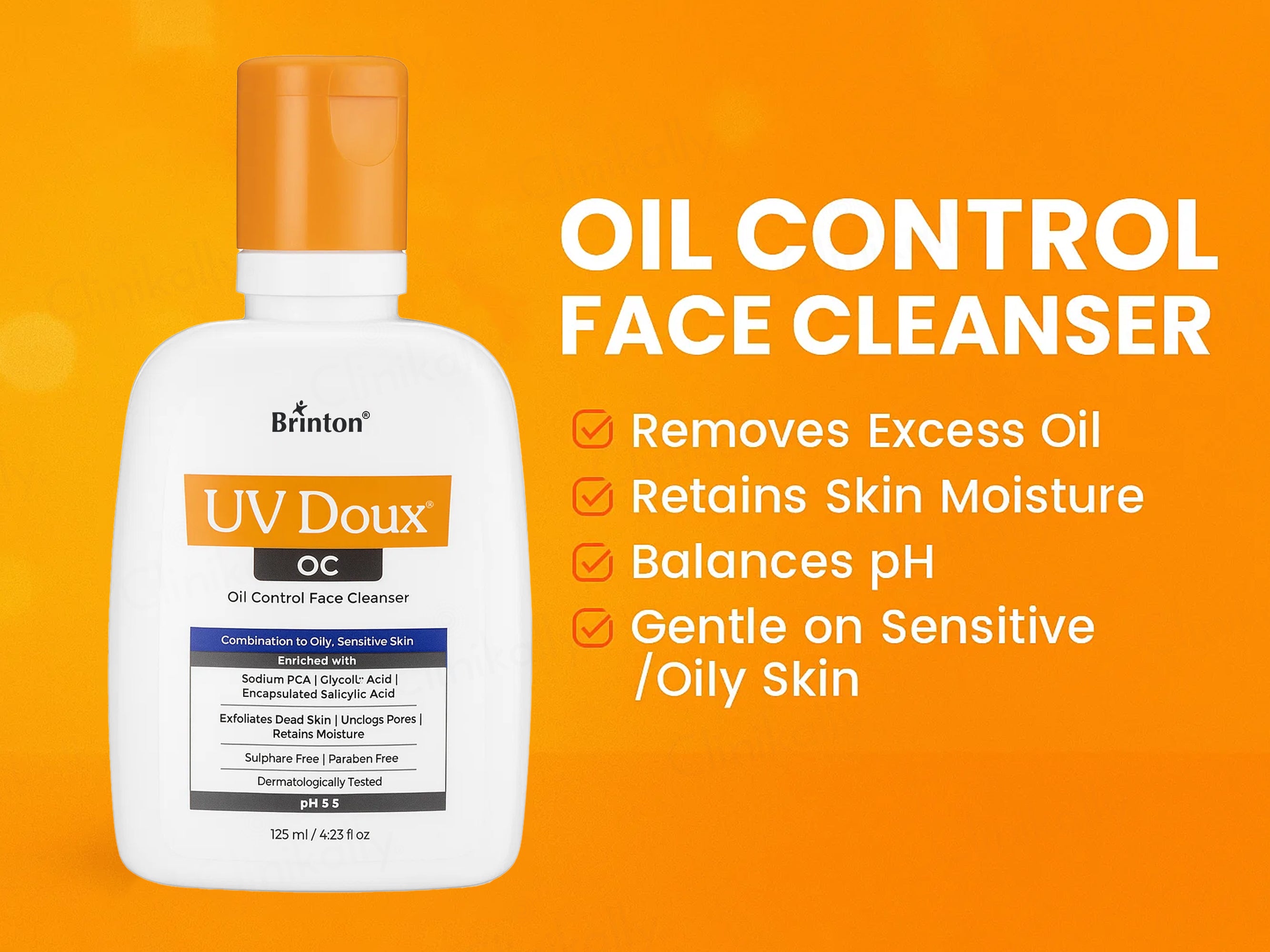 UV Doux OC Oil Control Face Cleanser