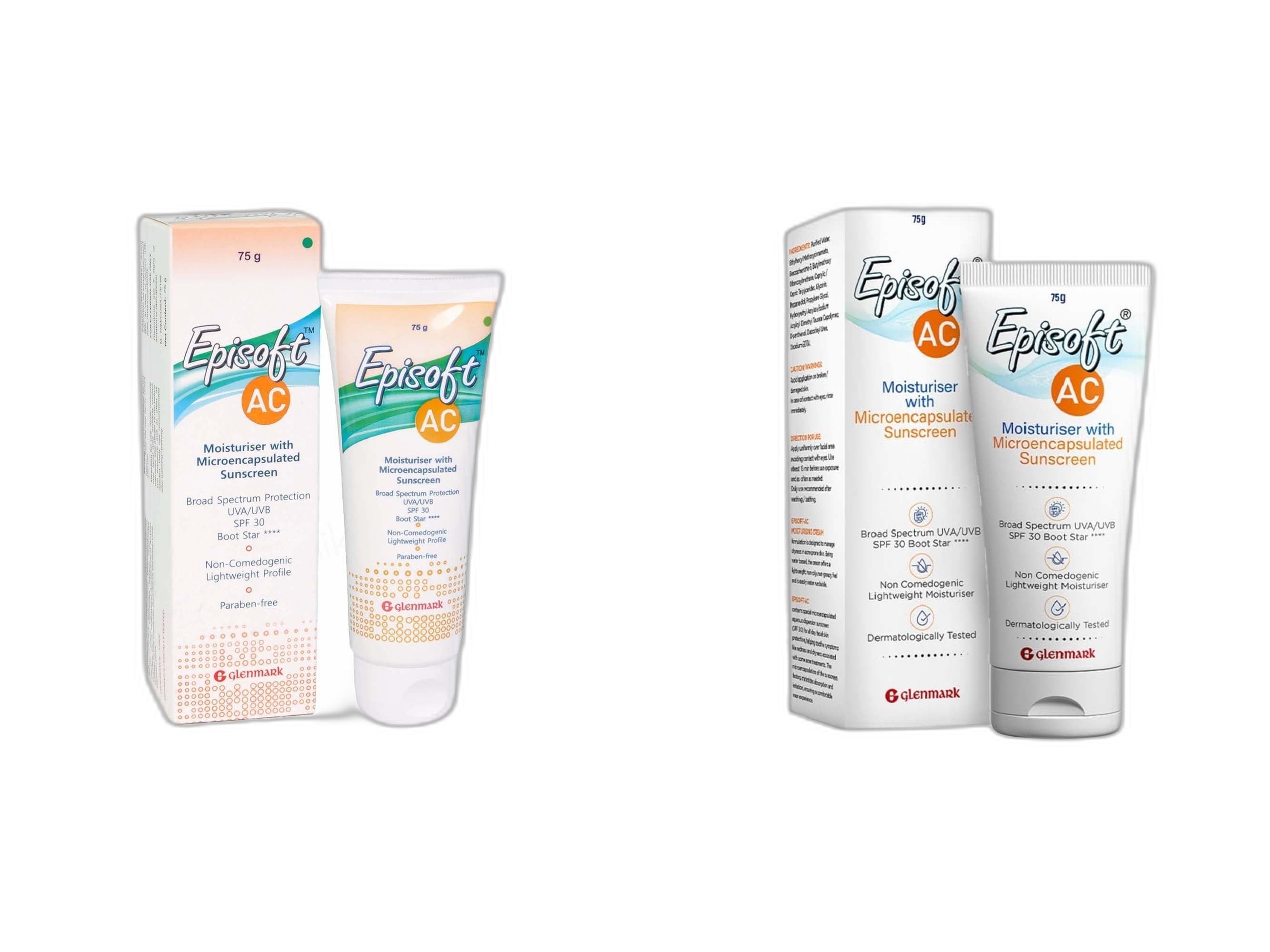 Episoft AC Sunscreen Moisturiser SPF 30