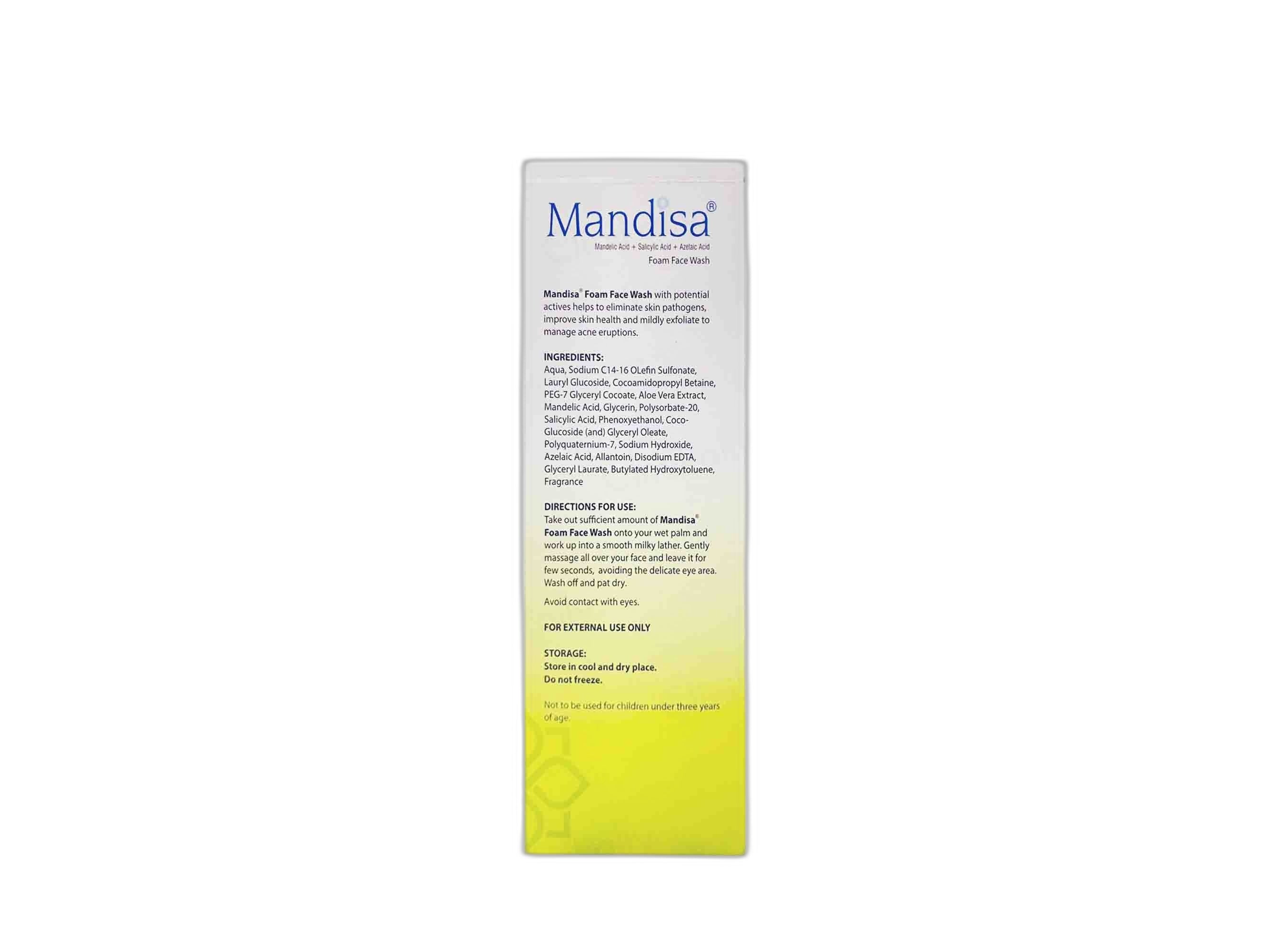 Mandisa Foam Face Wash