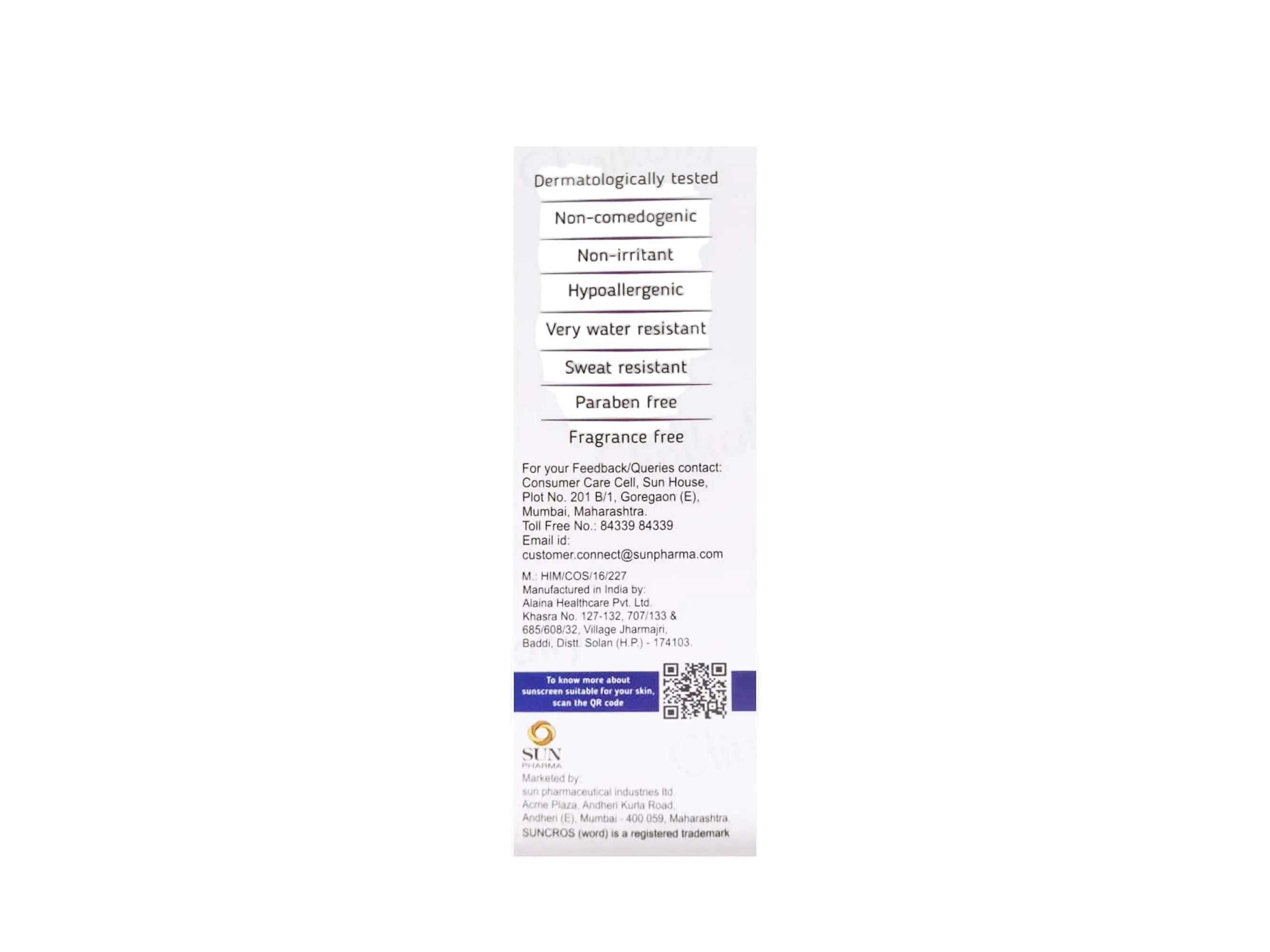 Suncros Neo Sunscreen Gel SPF 75+ PA+++