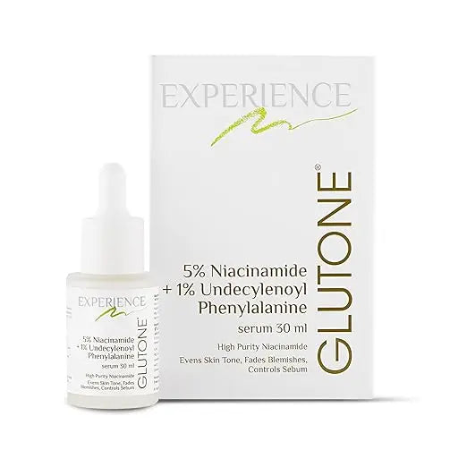 Glutone 5% Niacinamide +1 undecylenoyl phenylalanine Face Serum