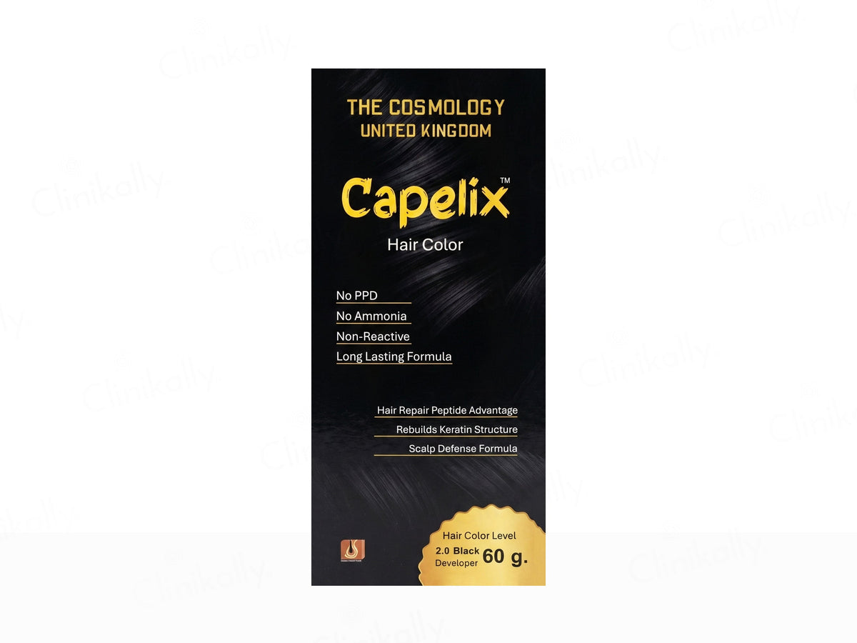 Capelix Hair Colour Kit - 2.0 Black
