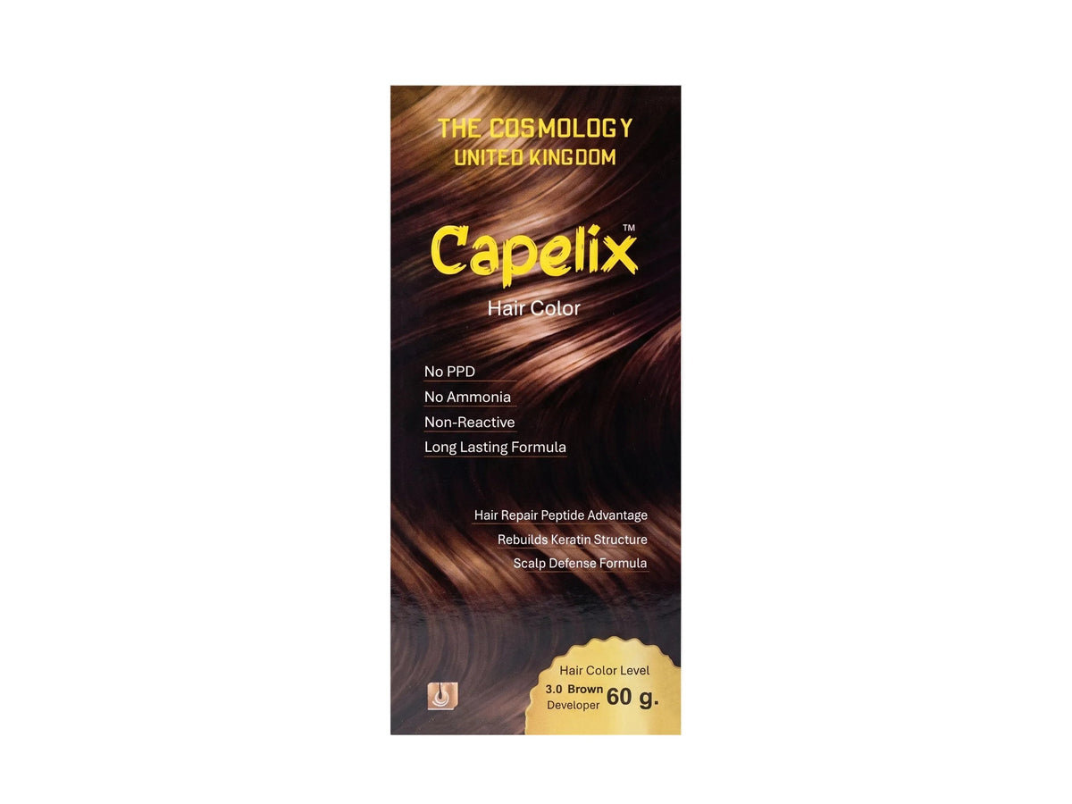 Capelix Hair Colour Kit - 3.0 Brown