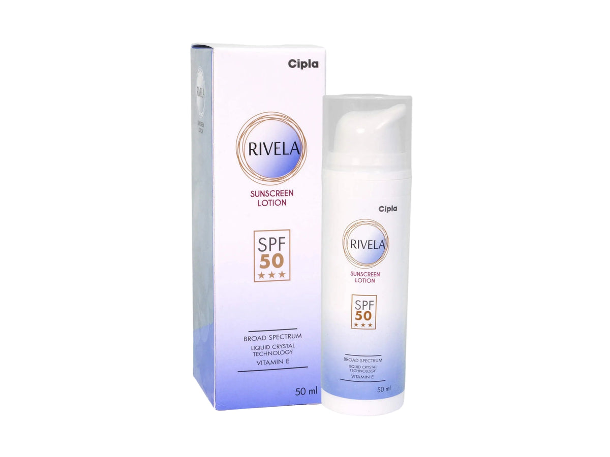 Rivela Sunscreen Lotion SPF 50