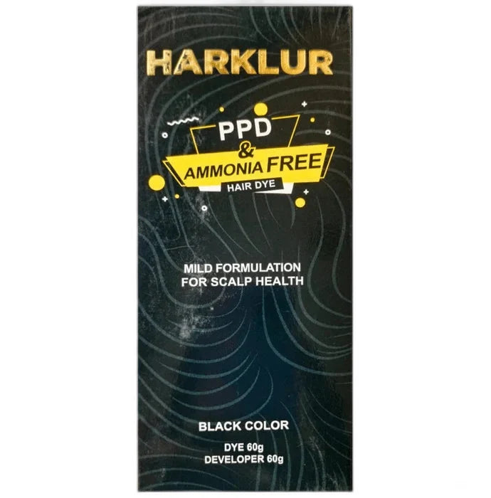 Harklur Black PPD & Ammonia Free Hair Dye