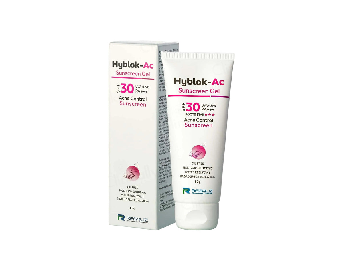 Hyblok-AC Acne Control Sunscreen Gel SPF 30 PA+++