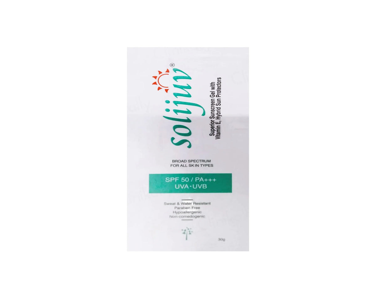 Solijuv Superior Sunscreen Gel SPF 50 PA+++