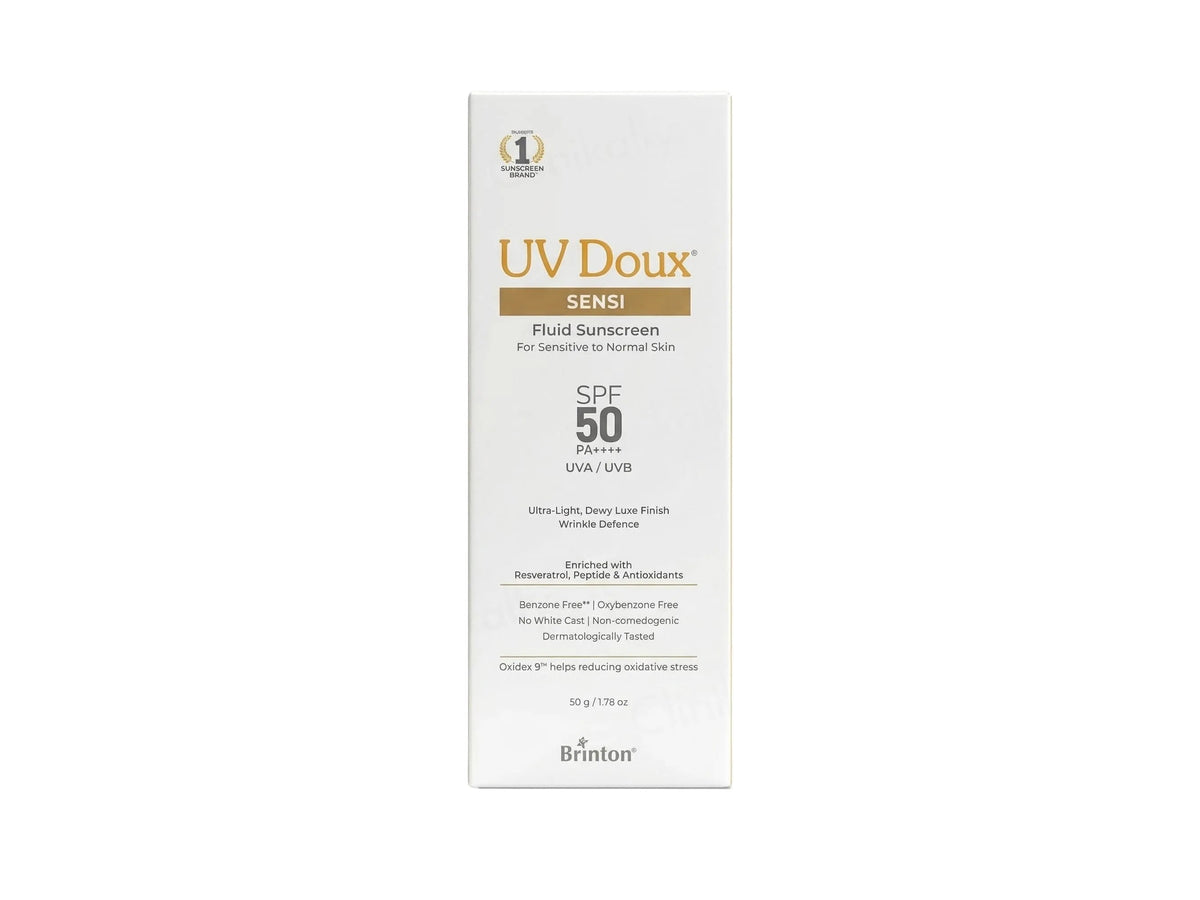UV Doux Aqua Fluid Sunscreen SPF 50 PA++++