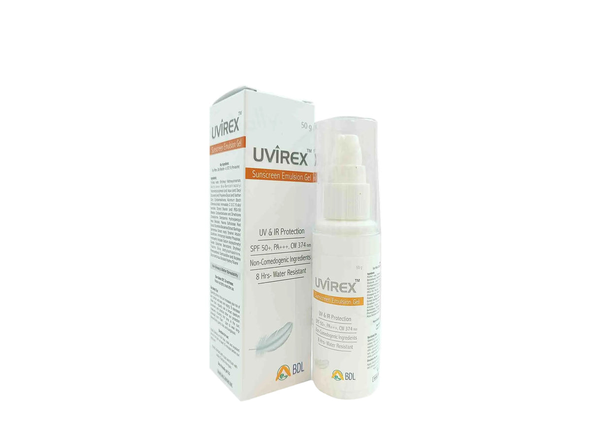 Uvirex Sunscreen Emulsion Gel SPF 50+