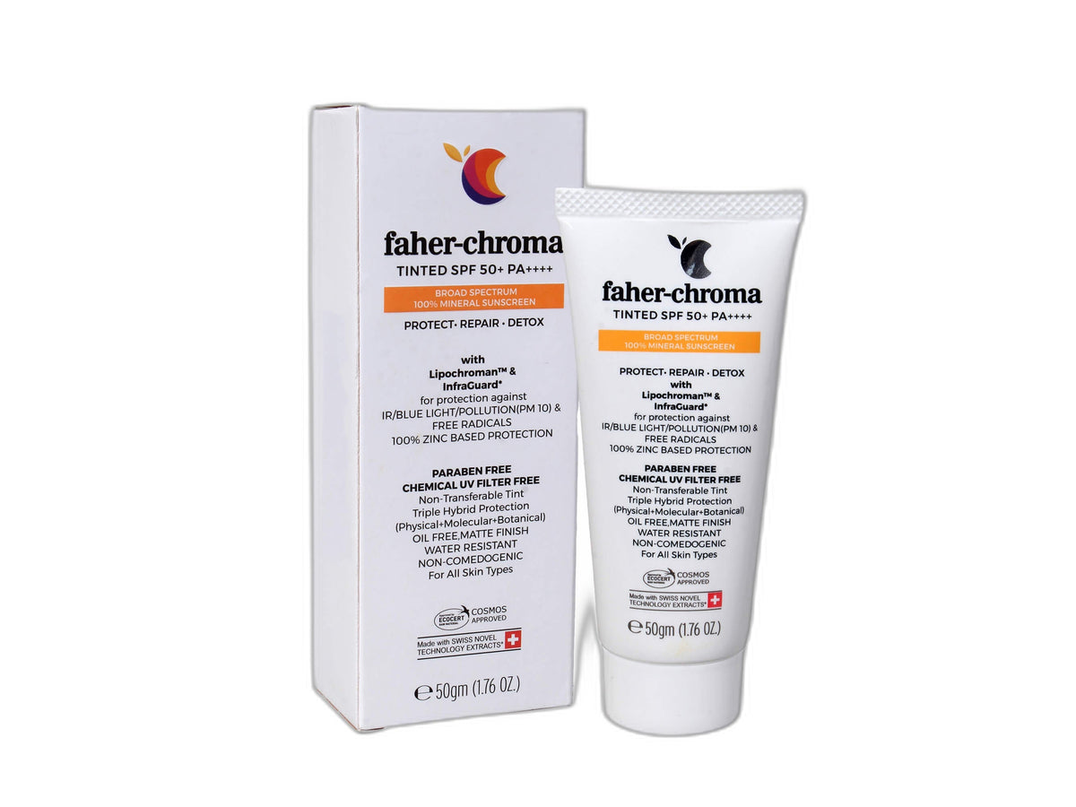 Faher-Chroma Tinted SPF 50+ Sunscreen PA++++