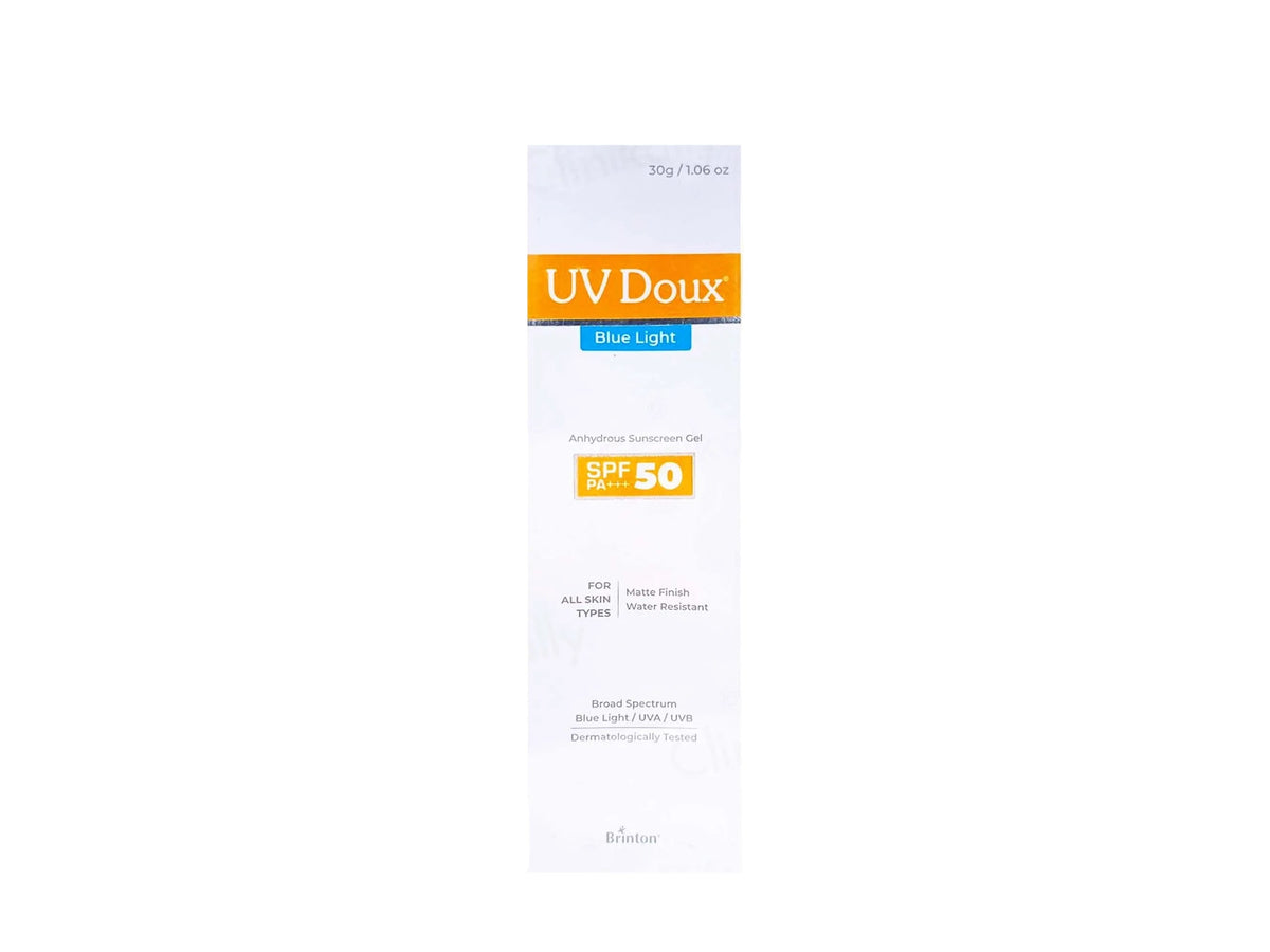 UV Doux Blue Light Anhydrous Sunscreen Gel SPF 50 PA+++